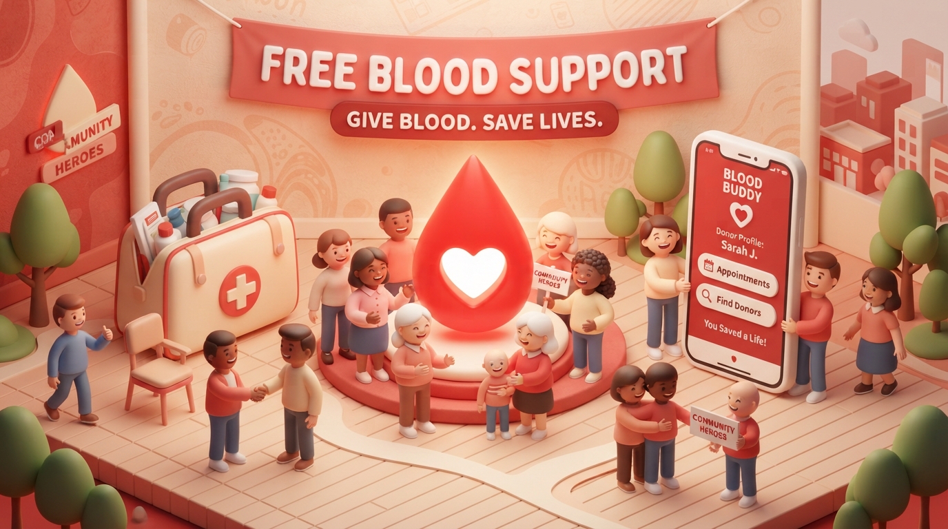 Free Blood Support